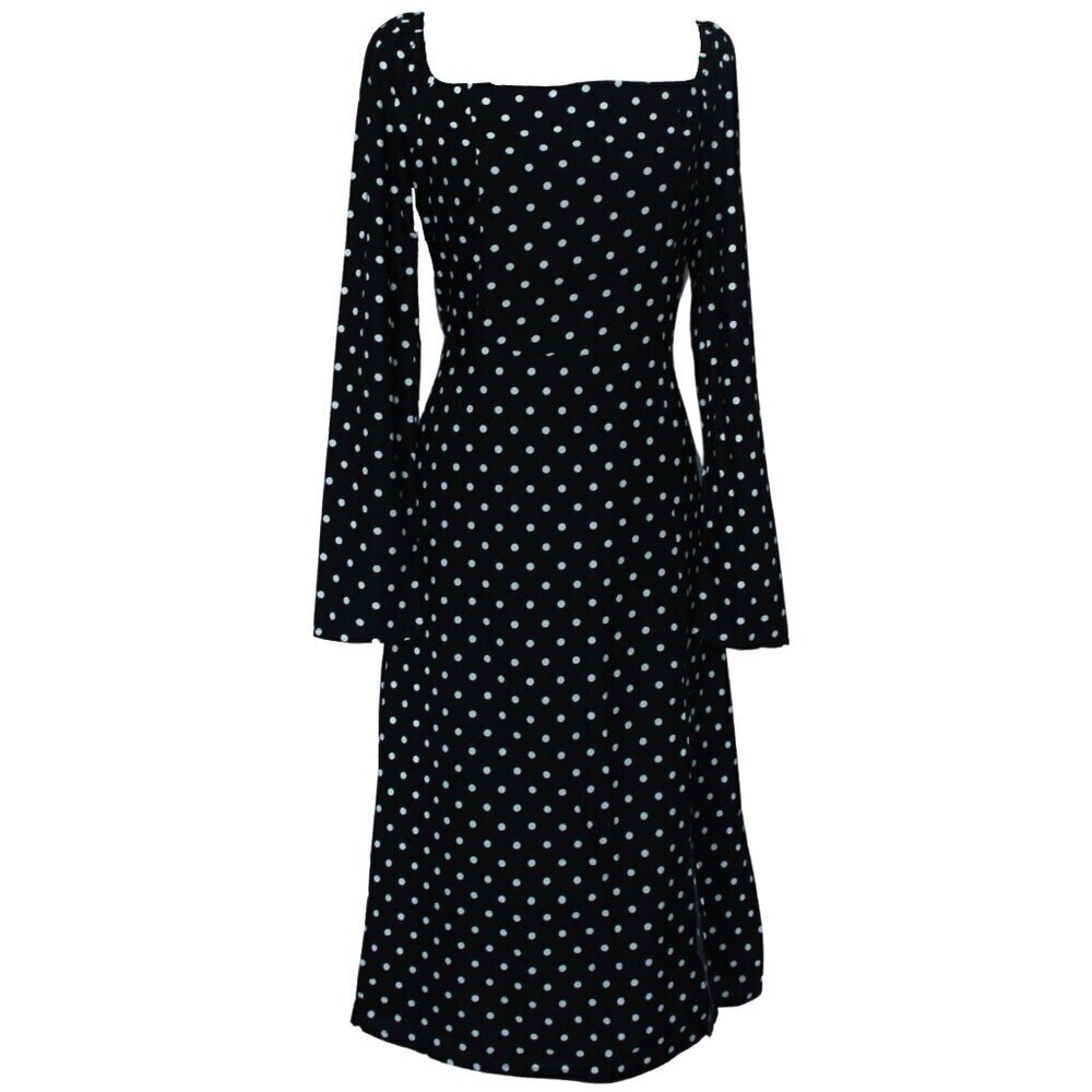 Polka Dot Midi Parisian Dress
